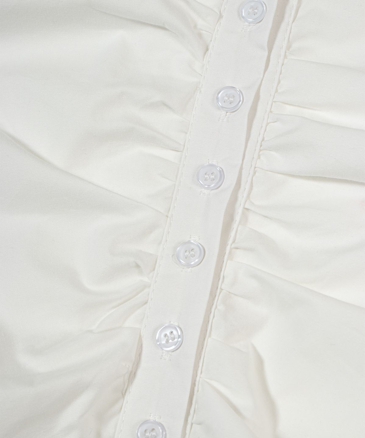 모아(MOAA) 루치드 웨이브 크롭 셔츠 (WHITE)