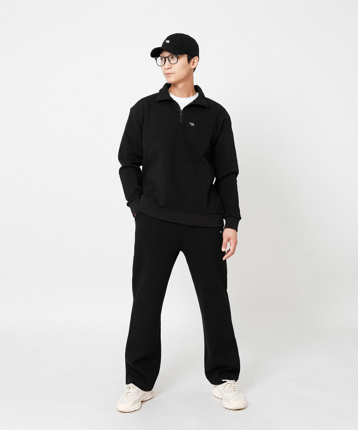 베어하우스(BEARHOUSE) 테란(Teran) PQ 트랙팬츠_BK