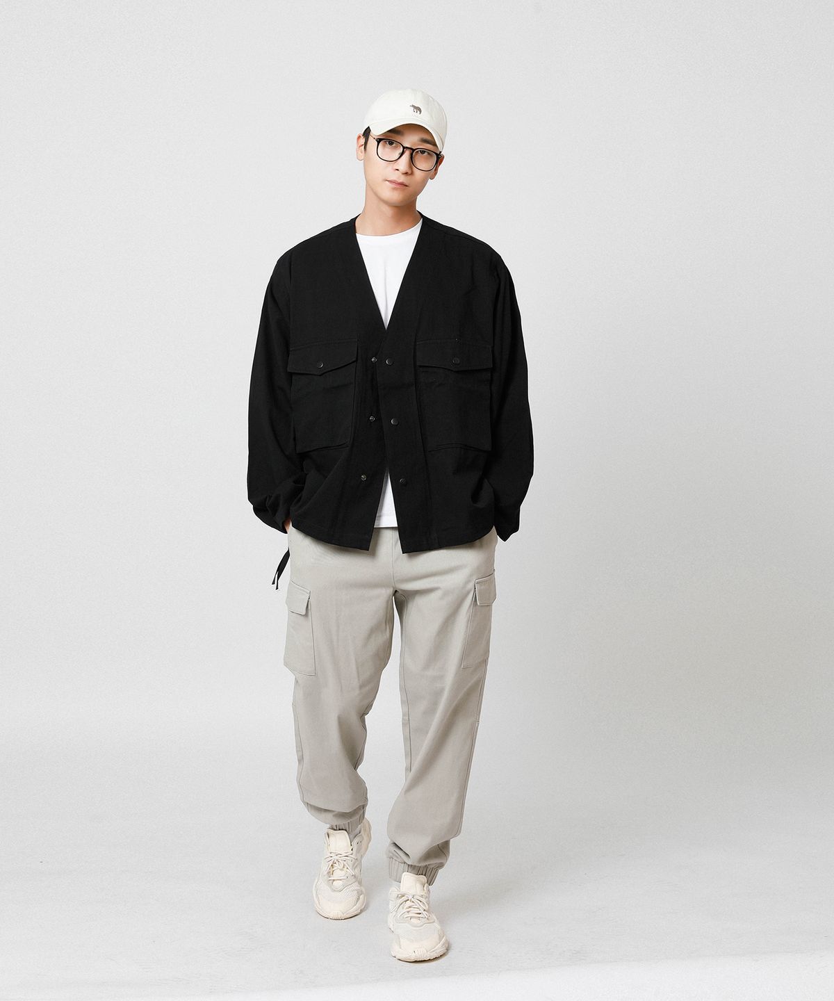 베어하우스(BEARHOUSE) 코트니(Cotny) 스트레치 조거팬츠_BG
