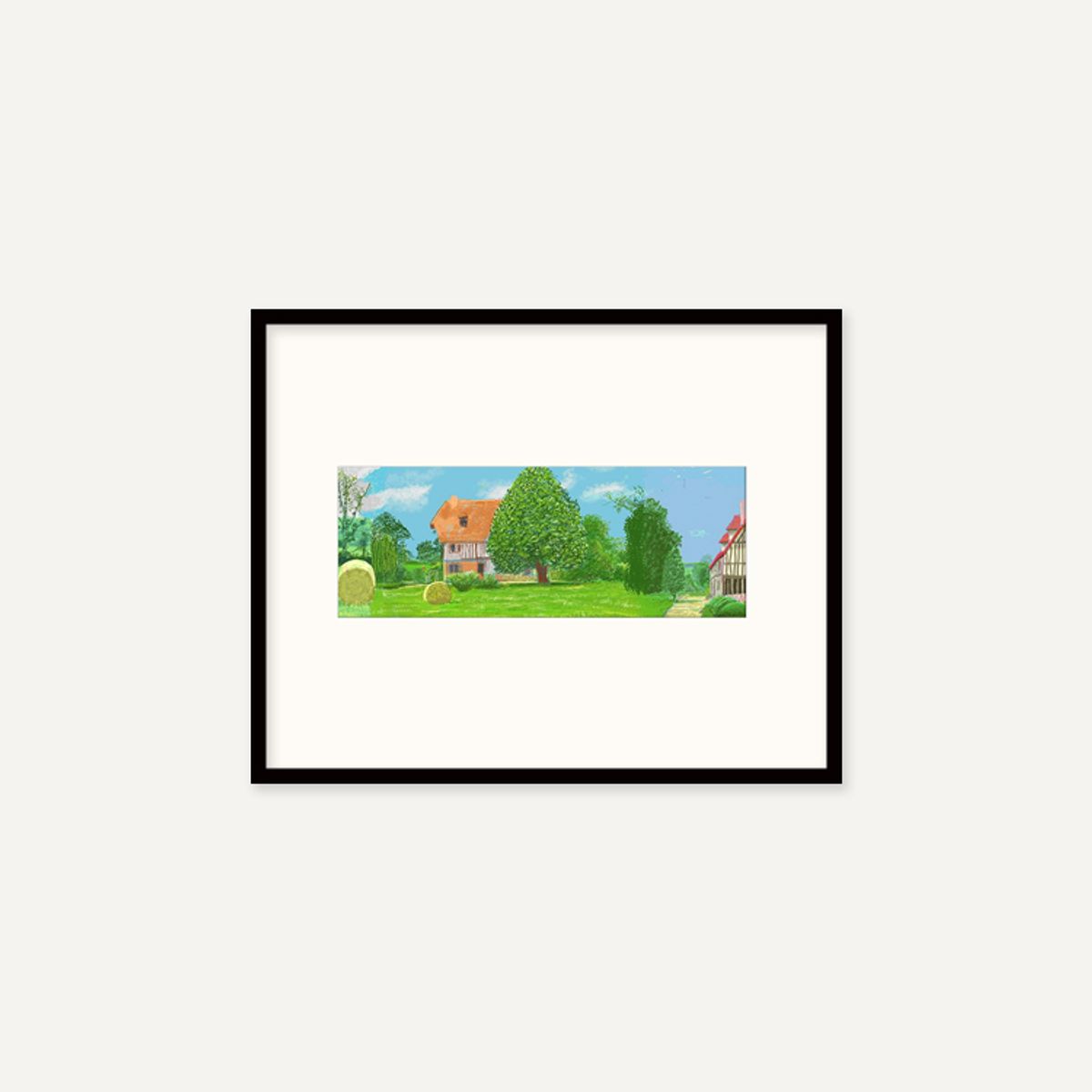 그릿시즌(GREET SEASON) 데이비드 호크니 A Year in Normandie_7 (액자 포함)