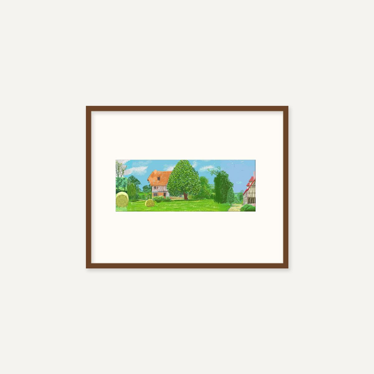 그릿시즌(GREET SEASON) 데이비드 호크니 A Year in Normandie_7 (액자 포함)