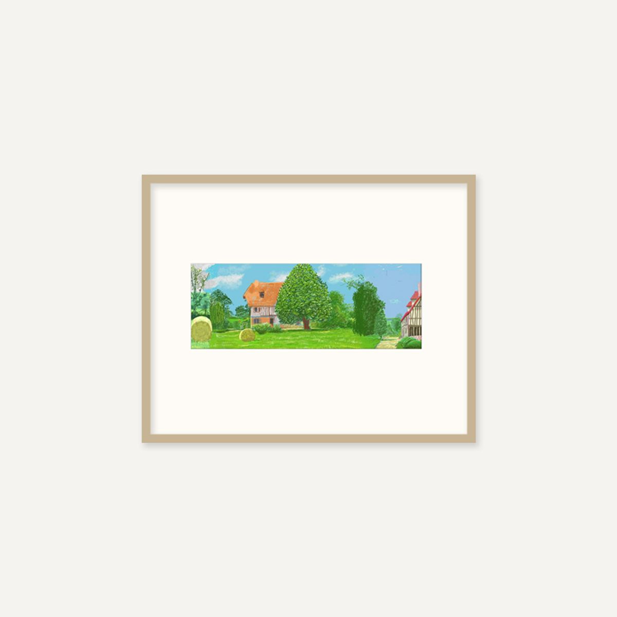그릿시즌(GREET SEASON) 데이비드 호크니 A Year in Normandie_7 (액자 포함)