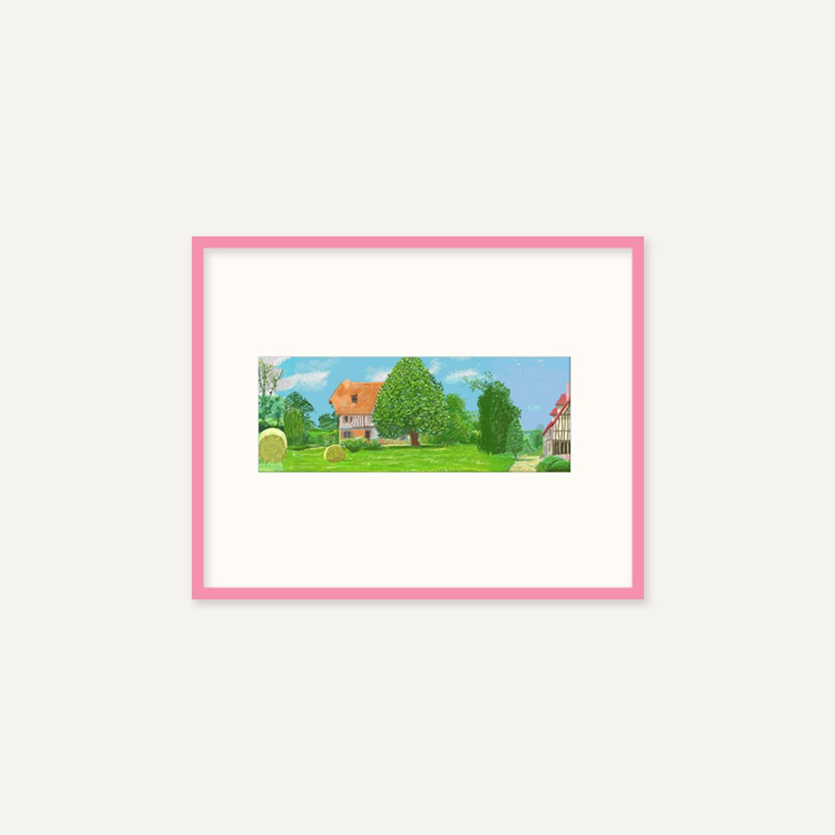그릿시즌(GREET SEASON) 데이비드 호크니 A Year in Normandie_7 (액자 포함)