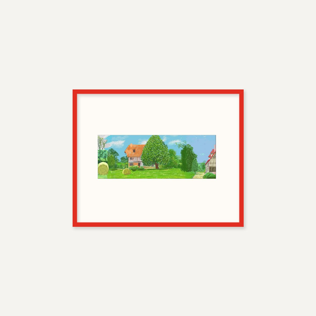 그릿시즌(GREET SEASON) 데이비드 호크니 A Year in Normandie_7 (액자 포함)