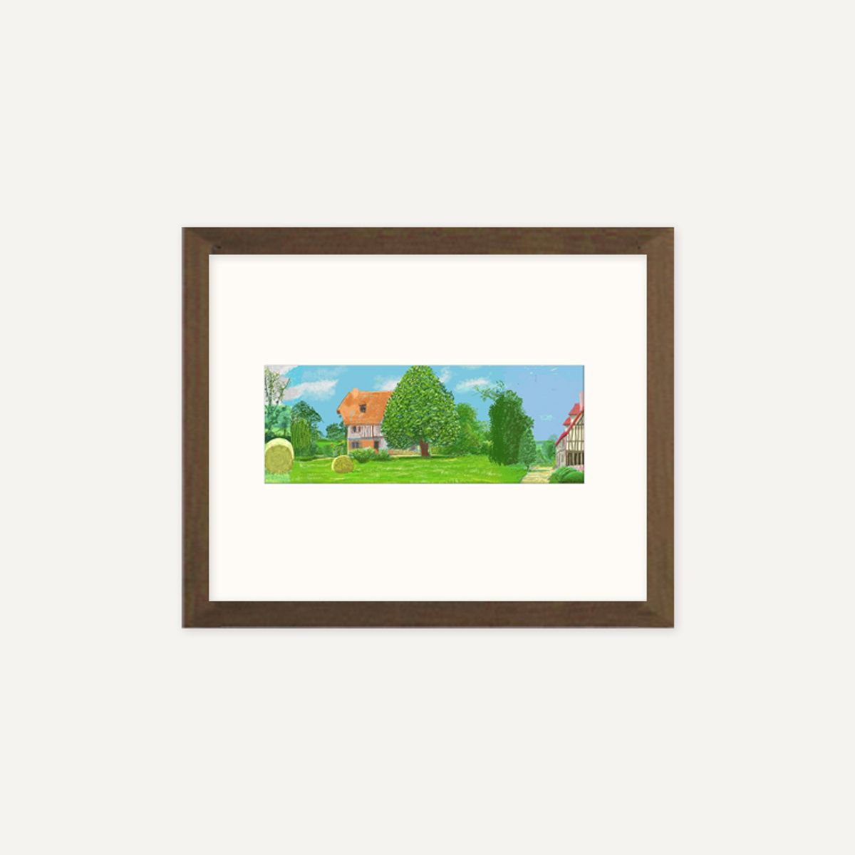 그릿시즌(GREET SEASON) 데이비드 호크니 A Year in Normandie_7 (액자 포함)