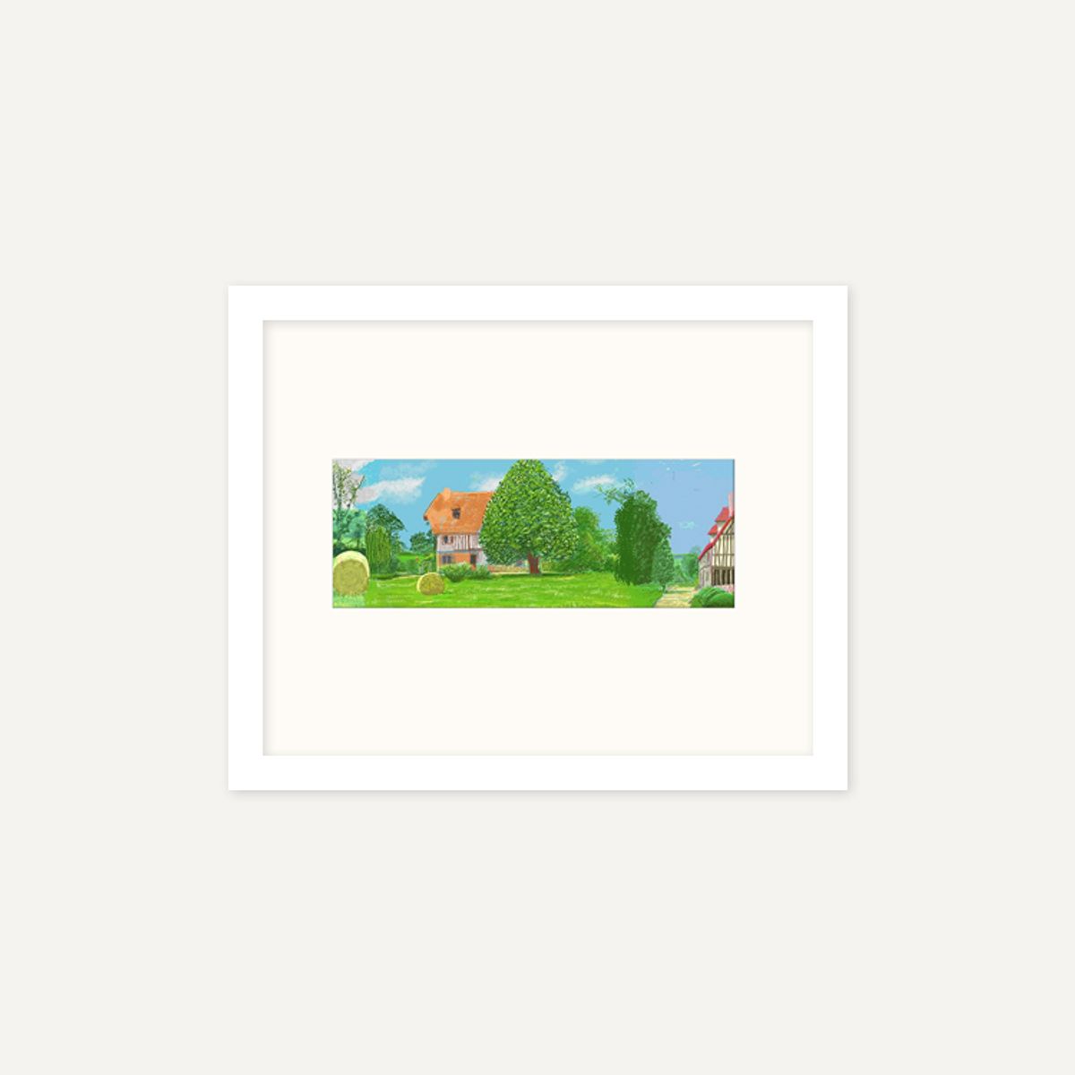 그릿시즌(GREET SEASON) 데이비드 호크니 A Year in Normandie_7 (액자 포함)