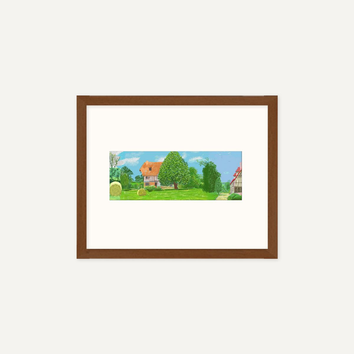 그릿시즌(GREET SEASON) 데이비드 호크니 A Year in Normandie_7 (액자 포함)