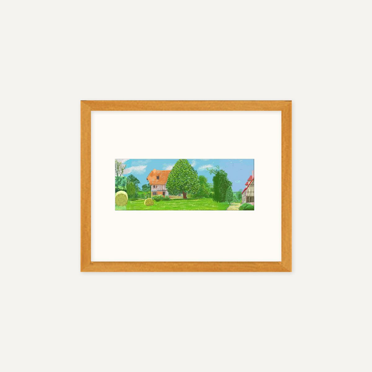 그릿시즌(GREET SEASON) 데이비드 호크니 A Year in Normandie_7 (액자 포함)