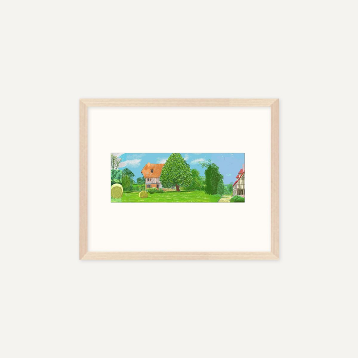 그릿시즌(GREET SEASON) 데이비드 호크니 A Year in Normandie_7 (액자 포함)