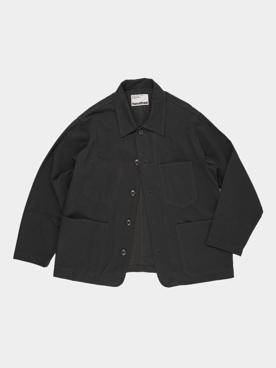 MUSINSA | Havehad 24fw City Worker French Jacket(Charcoal)