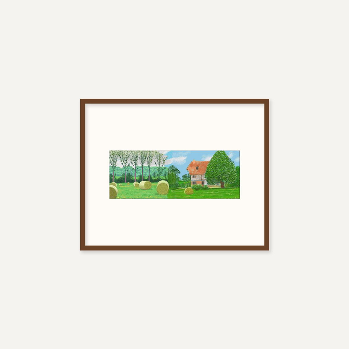 그릿시즌(GREET SEASON) 데이비드 호크니 A Year in Normandie_6 (액자 포함)
