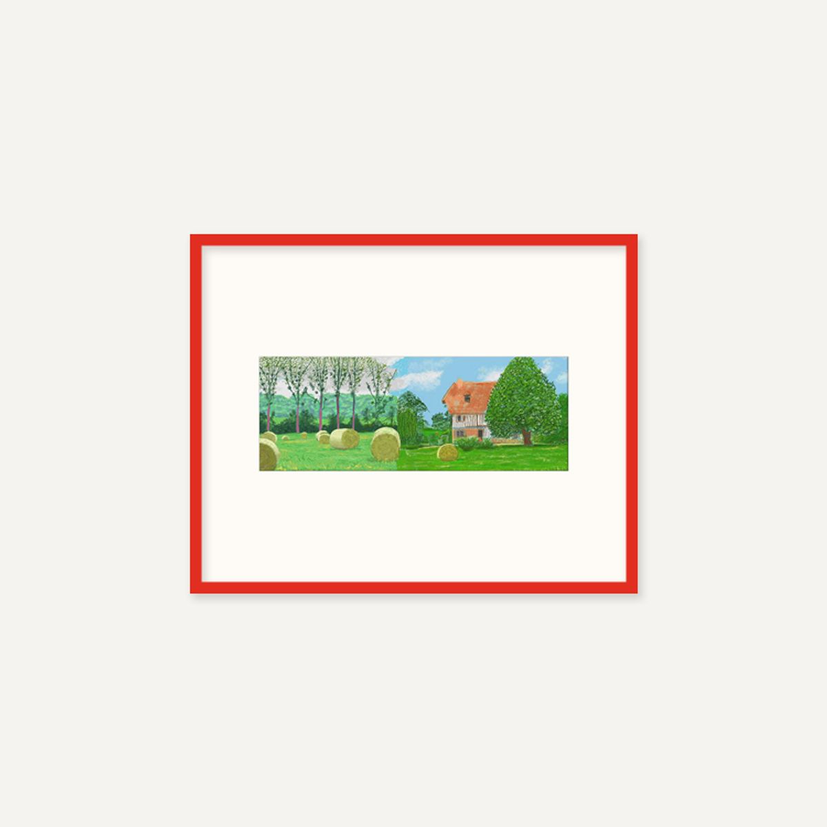 그릿시즌(GREET SEASON) 데이비드 호크니 A Year in Normandie_6 (액자 포함)