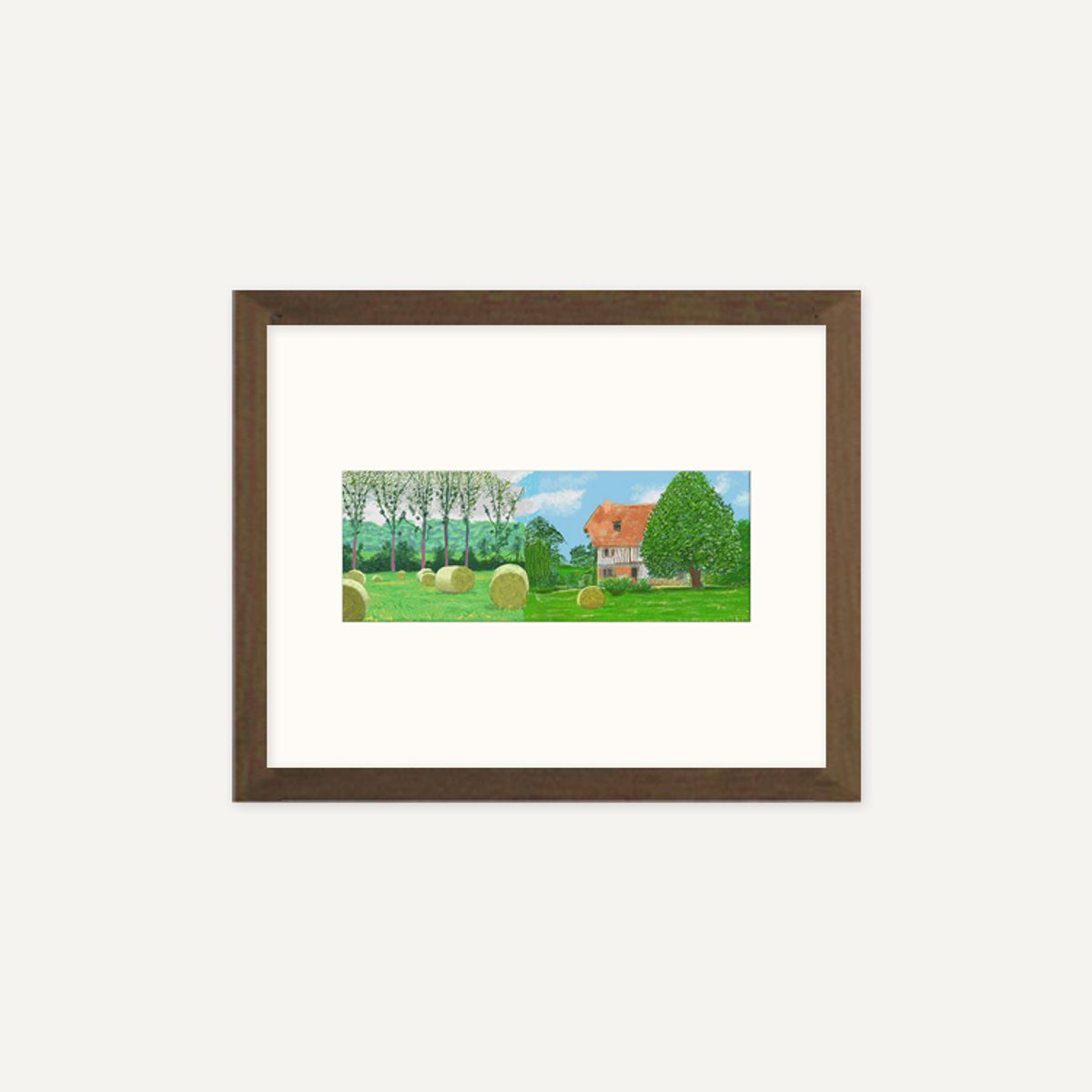 그릿시즌(GREET SEASON) 데이비드 호크니 A Year in Normandie_6 (액자 포함)