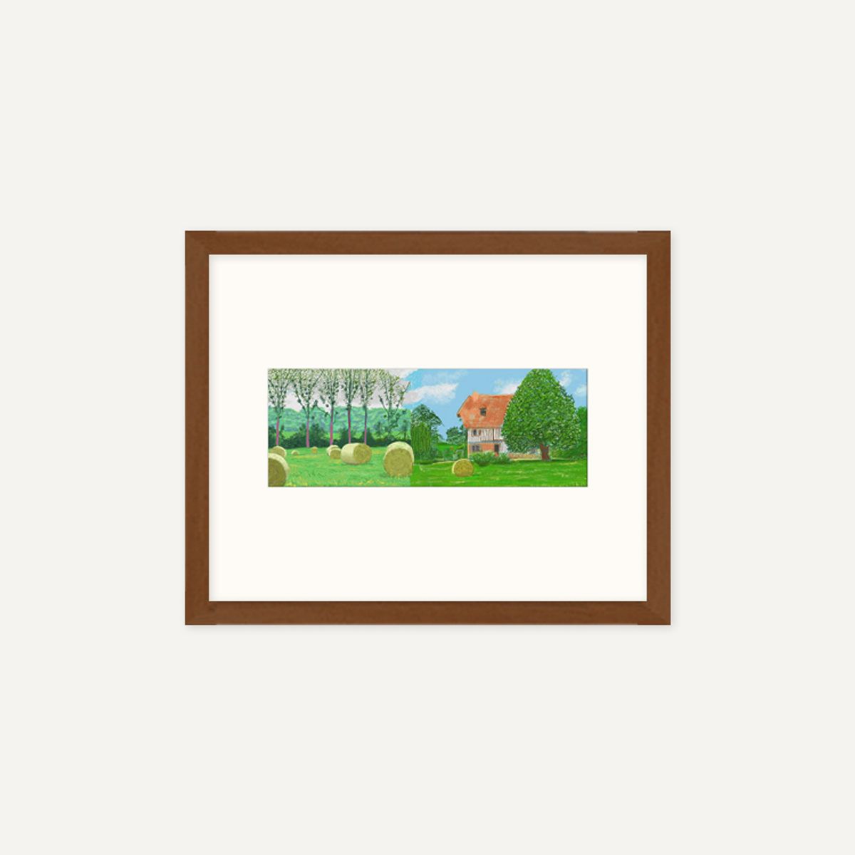그릿시즌(GREET SEASON) 데이비드 호크니 A Year in Normandie_6 (액자 포함)