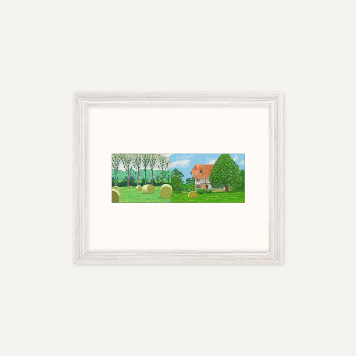 그릿시즌(GREET SEASON) 데이비드 호크니 A Year in Normandie_6 (액자 포함)