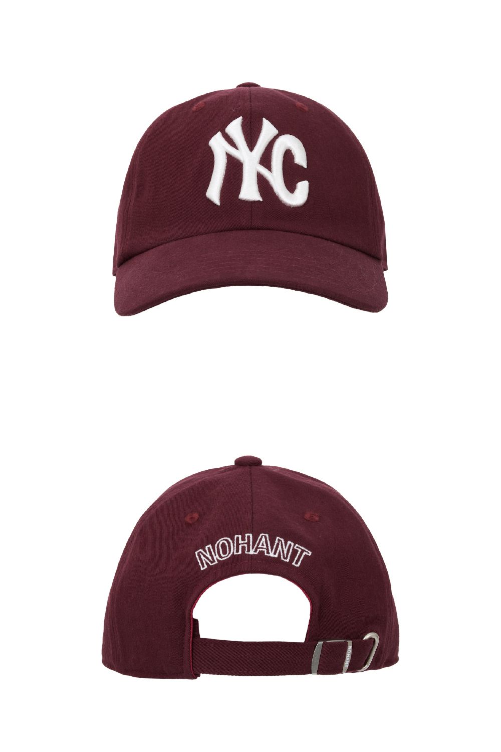 NOHANT ■ NYC VINTAGE BALL CAP キャップ NYC VINTAGE BALL CAP PURPLE - NOHANT