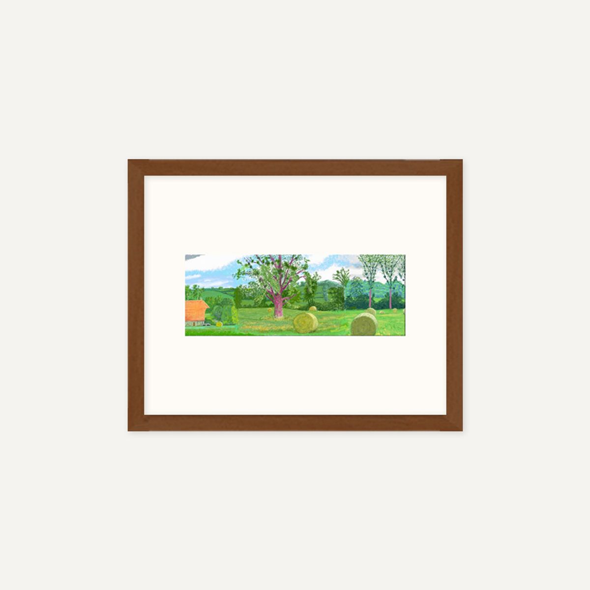 그릿시즌(GREET SEASON) 데이비드 호크니 A Year in Normandie_5 (액자 포함)