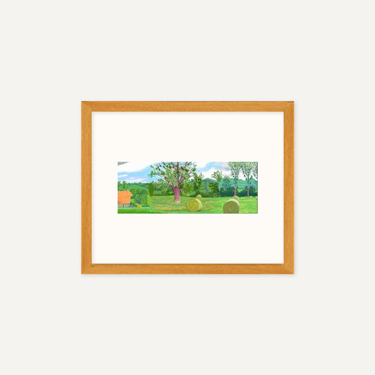 그릿시즌(GREET SEASON) 데이비드 호크니 A Year in Normandie_5 (액자 포함)