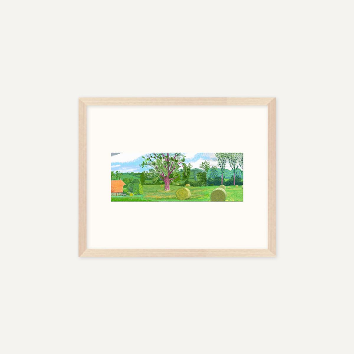 그릿시즌(GREET SEASON) 데이비드 호크니 A Year in Normandie_5 (액자 포함)