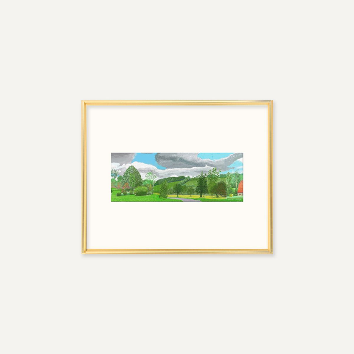 그릿시즌(GREET SEASON) 데이비드 호크니 A Year in Normandie_4 (액자 포함)