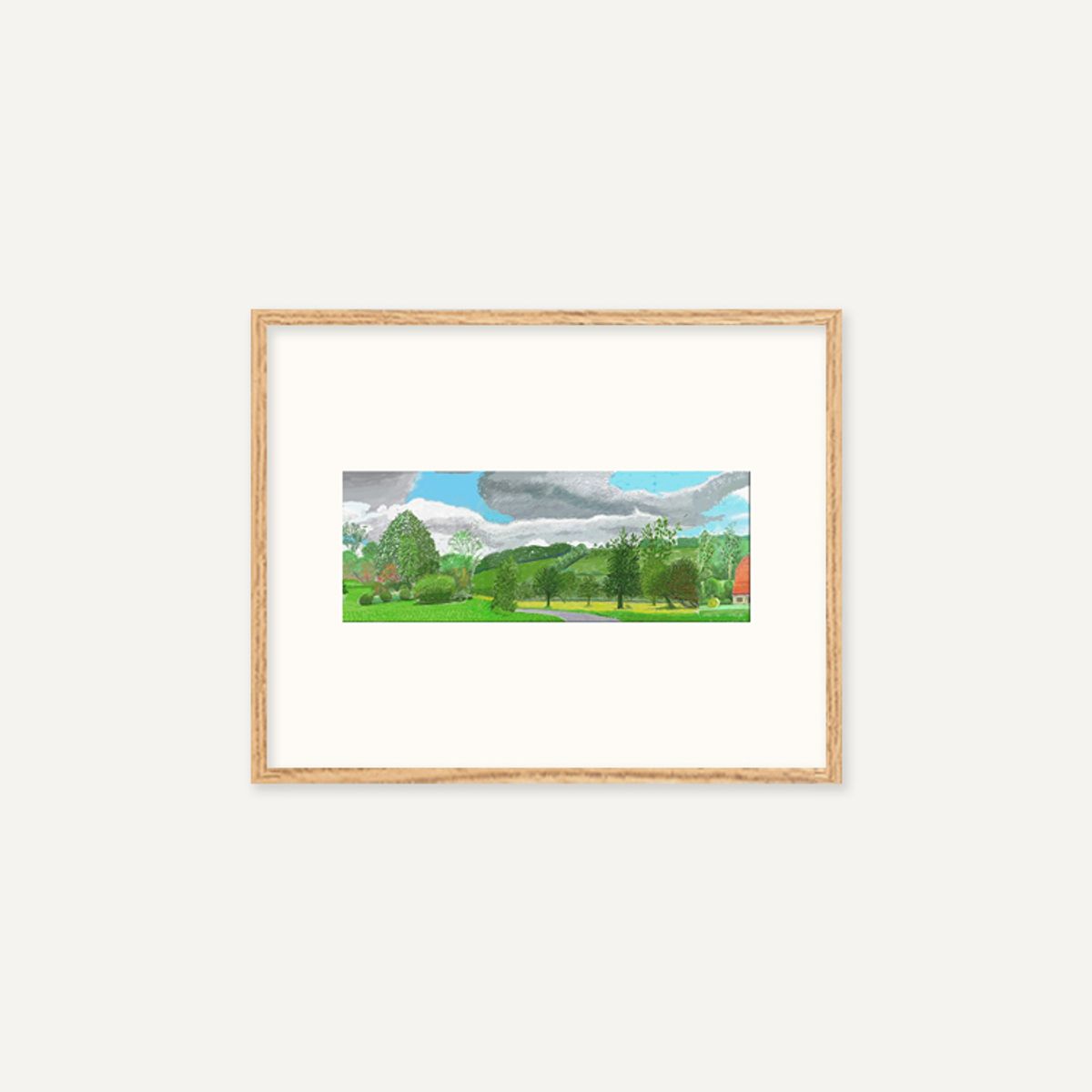 그릿시즌(GREET SEASON) 데이비드 호크니 A Year in Normandie_4 (액자 포함)