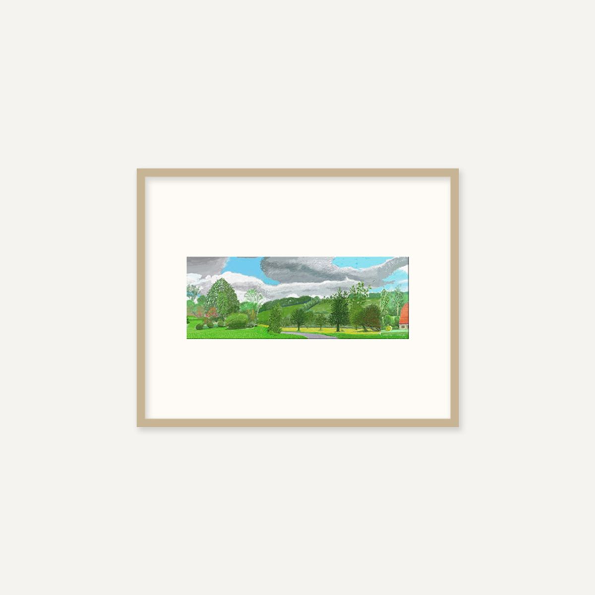 그릿시즌(GREET SEASON) 데이비드 호크니 A Year in Normandie_4 (액자 포함)
