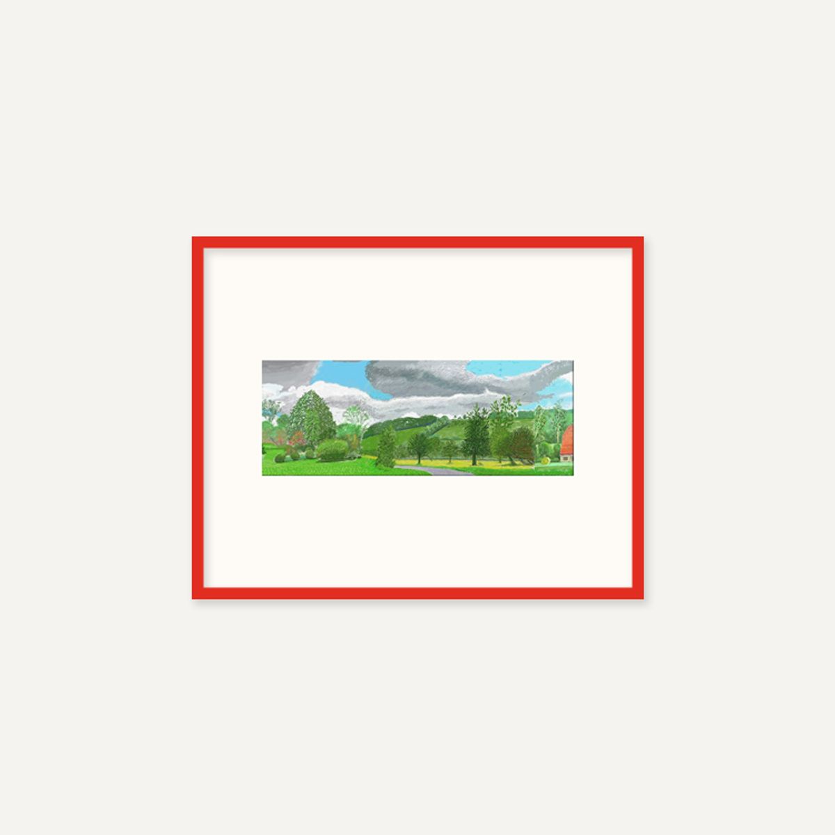 그릿시즌(GREET SEASON) 데이비드 호크니 A Year in Normandie_4 (액자 포함)