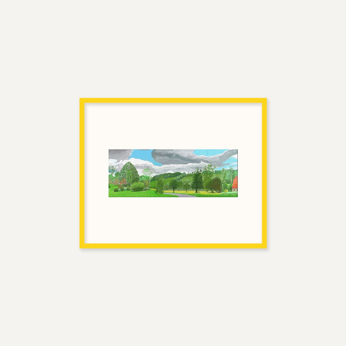 그릿시즌(GREET SEASON) 데이비드 호크니 A Year in Normandie_4 (액자 포함)