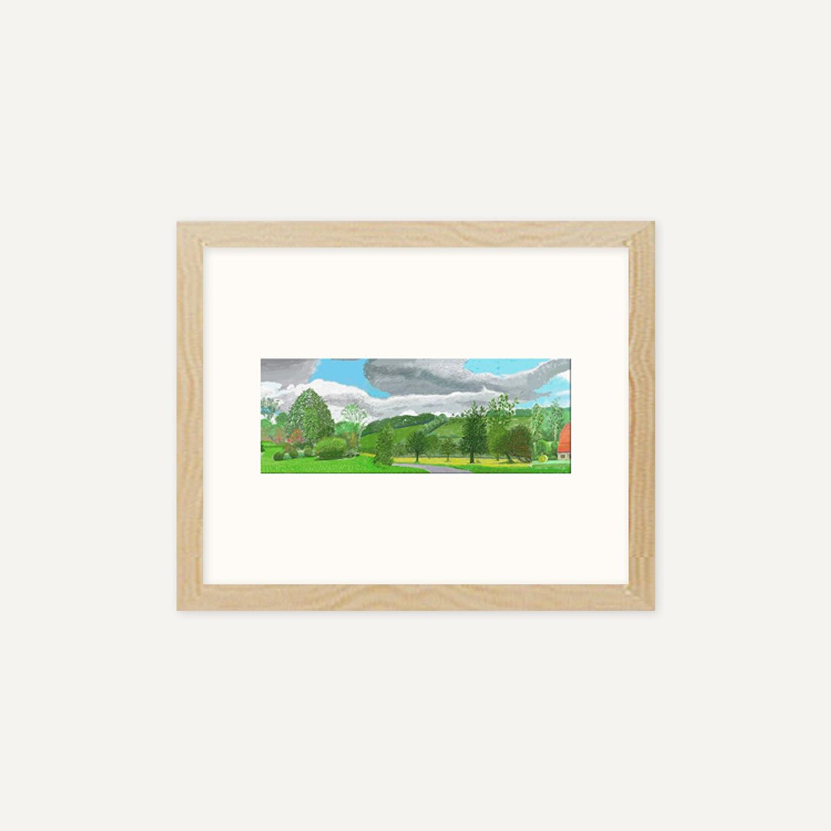 그릿시즌(GREET SEASON) 데이비드 호크니 A Year in Normandie_4 (액자 포함)