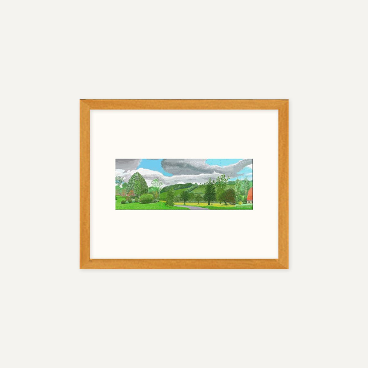 그릿시즌(GREET SEASON) 데이비드 호크니 A Year in Normandie_4 (액자 포함)