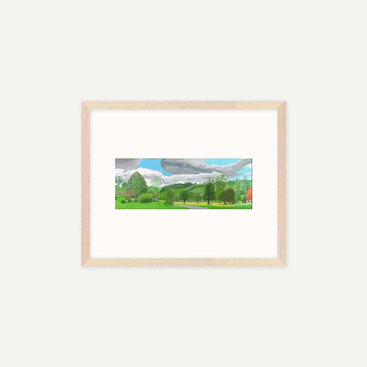 그릿시즌(GREET SEASON) 데이비드 호크니 A Year in Normandie_4 (액자 포함)