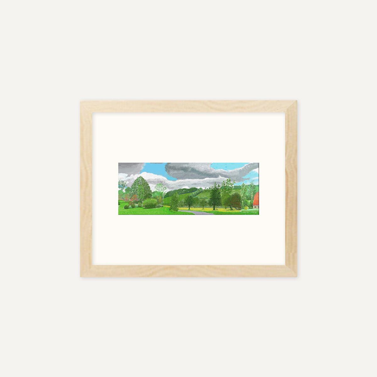 그릿시즌(GREET SEASON) 데이비드 호크니 A Year in Normandie_4 (액자 포함)