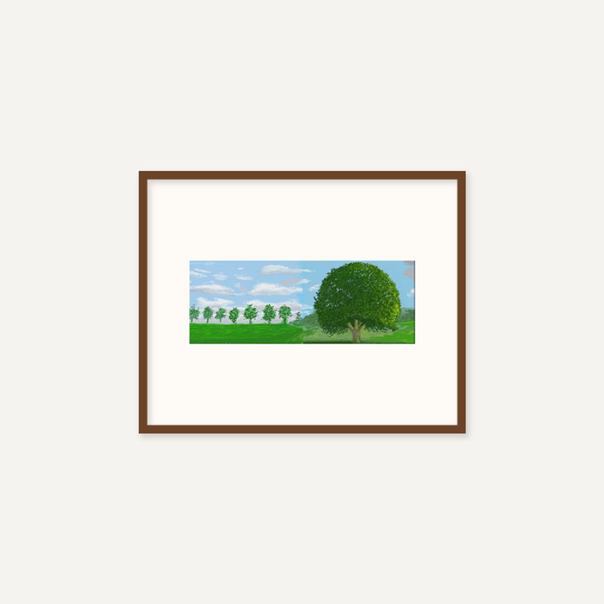 그릿시즌(GREET SEASON) 데이비드 호크니 A Year in Normandie_3 (액자 포함)