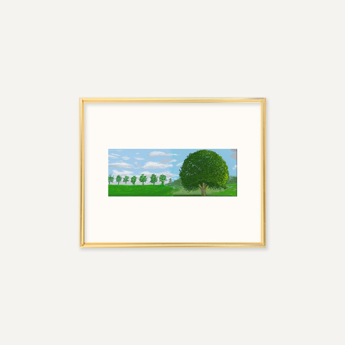 그릿시즌(GREET SEASON) 데이비드 호크니 A Year in Normandie_3 (액자 포함)