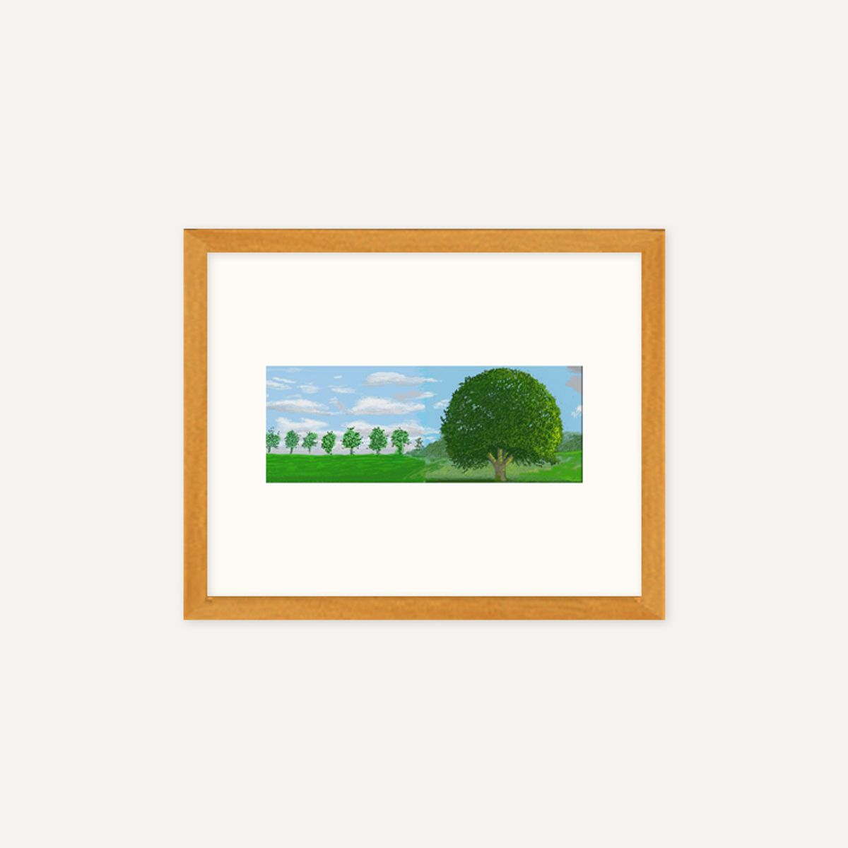 그릿시즌(GREET SEASON) 데이비드 호크니 A Year in Normandie_3 (액자 포함)