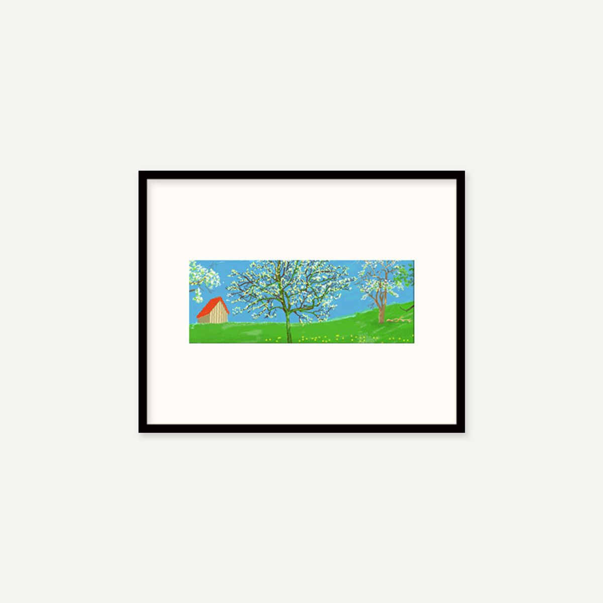 그릿시즌(GREET SEASON) 데이비드 호크니 A Year in Normandie_2 (액자 포함)