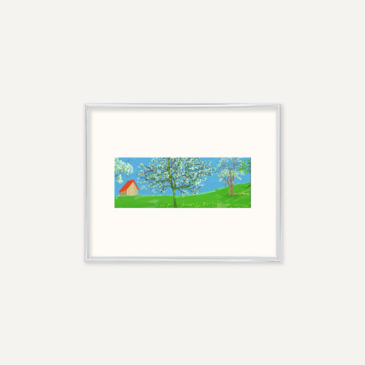 그릿시즌(GREET SEASON) 데이비드 호크니 A Year in Normandie_2 (액자 포함)