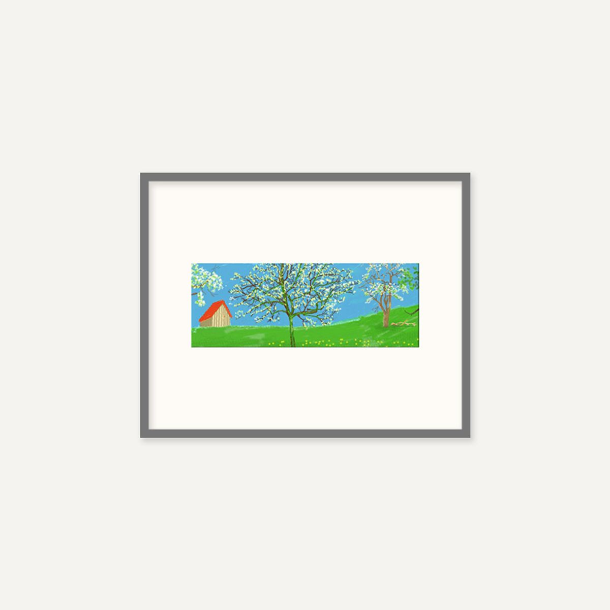 그릿시즌(GREET SEASON) 데이비드 호크니 A Year in Normandie_2 (액자 포함)