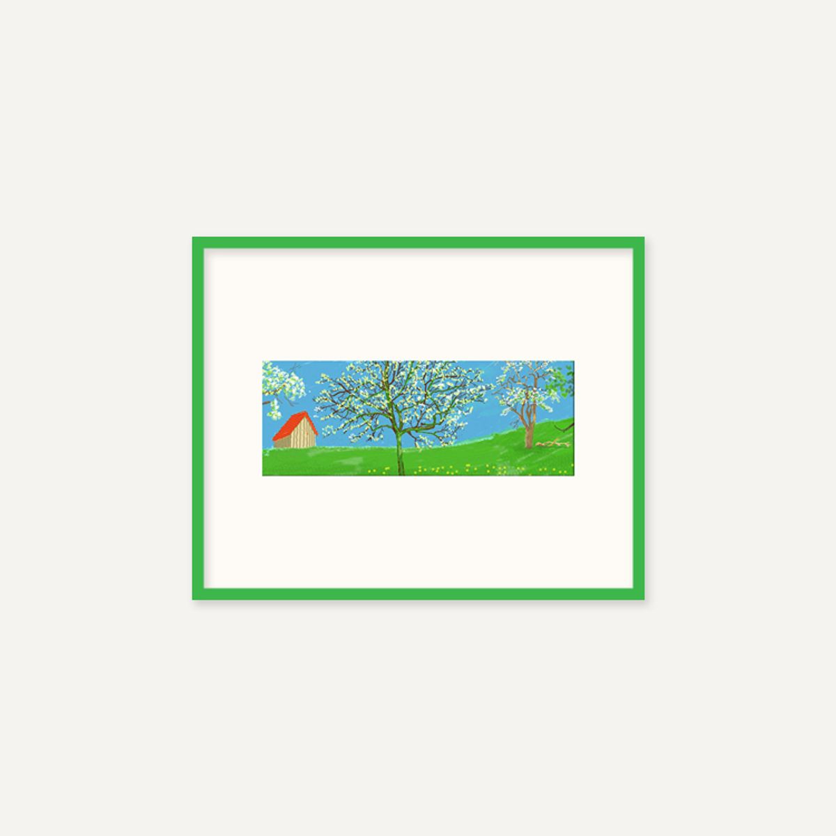 그릿시즌(GREET SEASON) 데이비드 호크니 A Year in Normandie_2 (액자 포함)