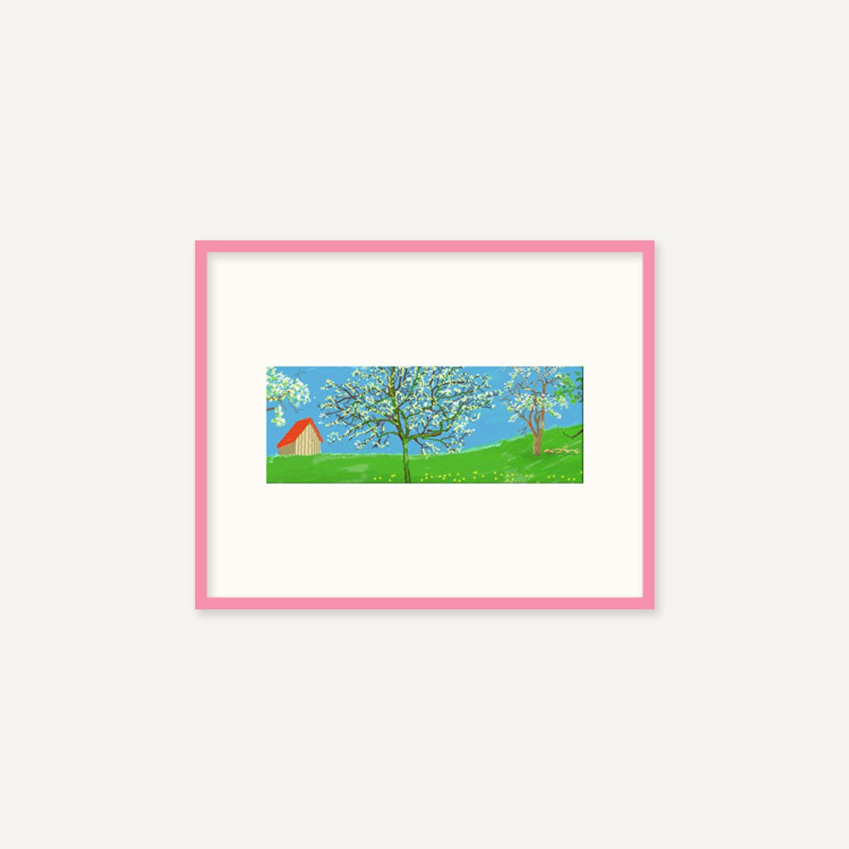 그릿시즌(GREET SEASON) 데이비드 호크니 A Year in Normandie_2 (액자 포함)