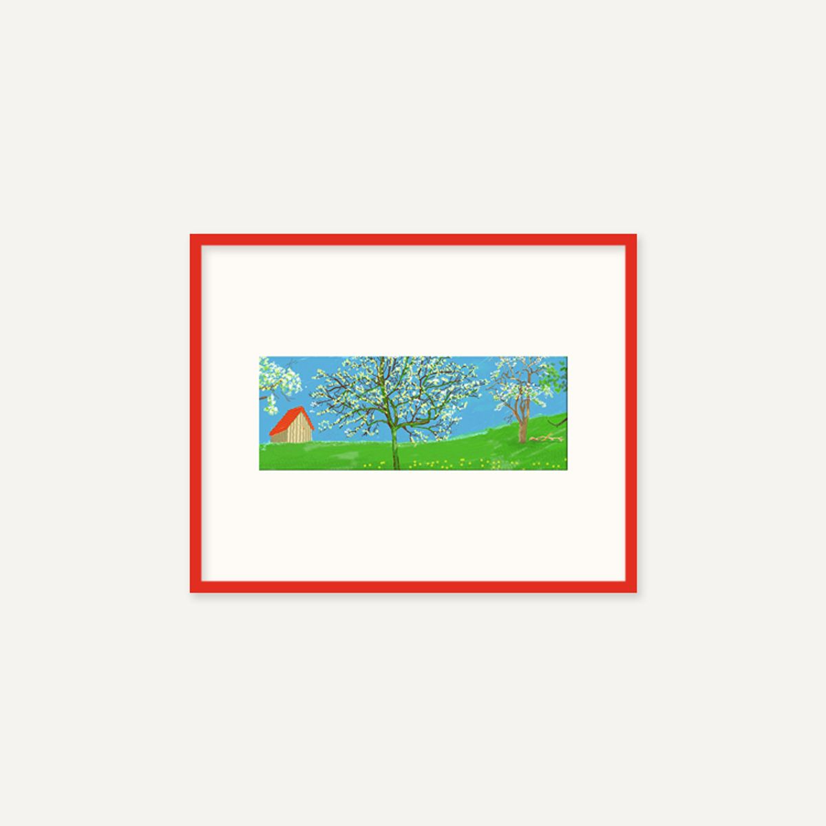 그릿시즌(GREET SEASON) 데이비드 호크니 A Year in Normandie_2 (액자 포함)