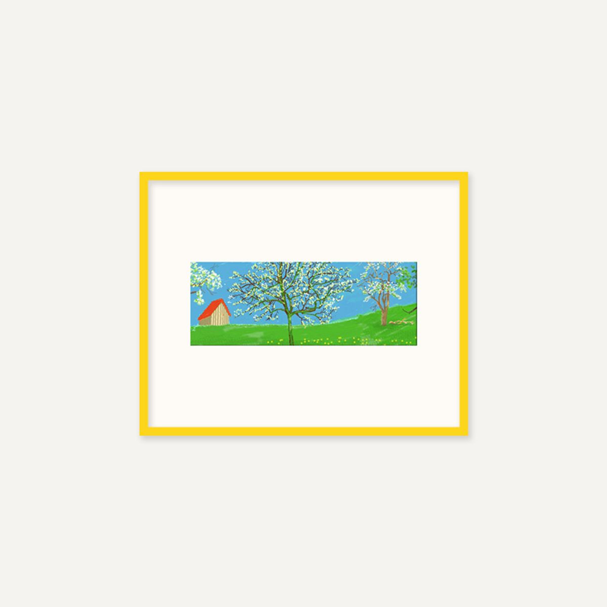 그릿시즌(GREET SEASON) 데이비드 호크니 A Year in Normandie_2 (액자 포함)