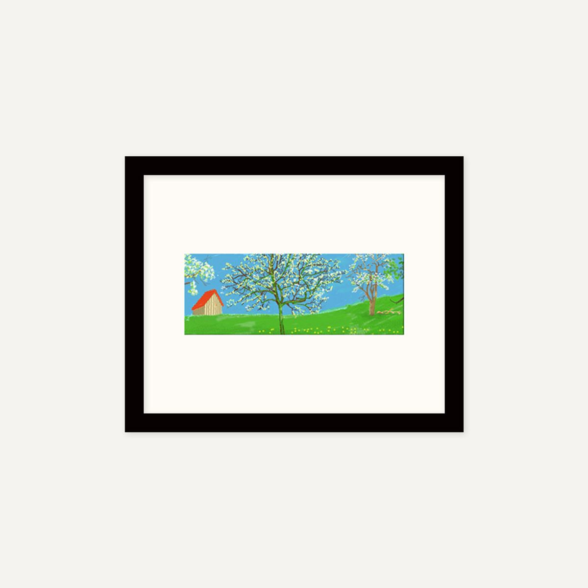그릿시즌(GREET SEASON) 데이비드 호크니 A Year in Normandie_2 (액자 포함)