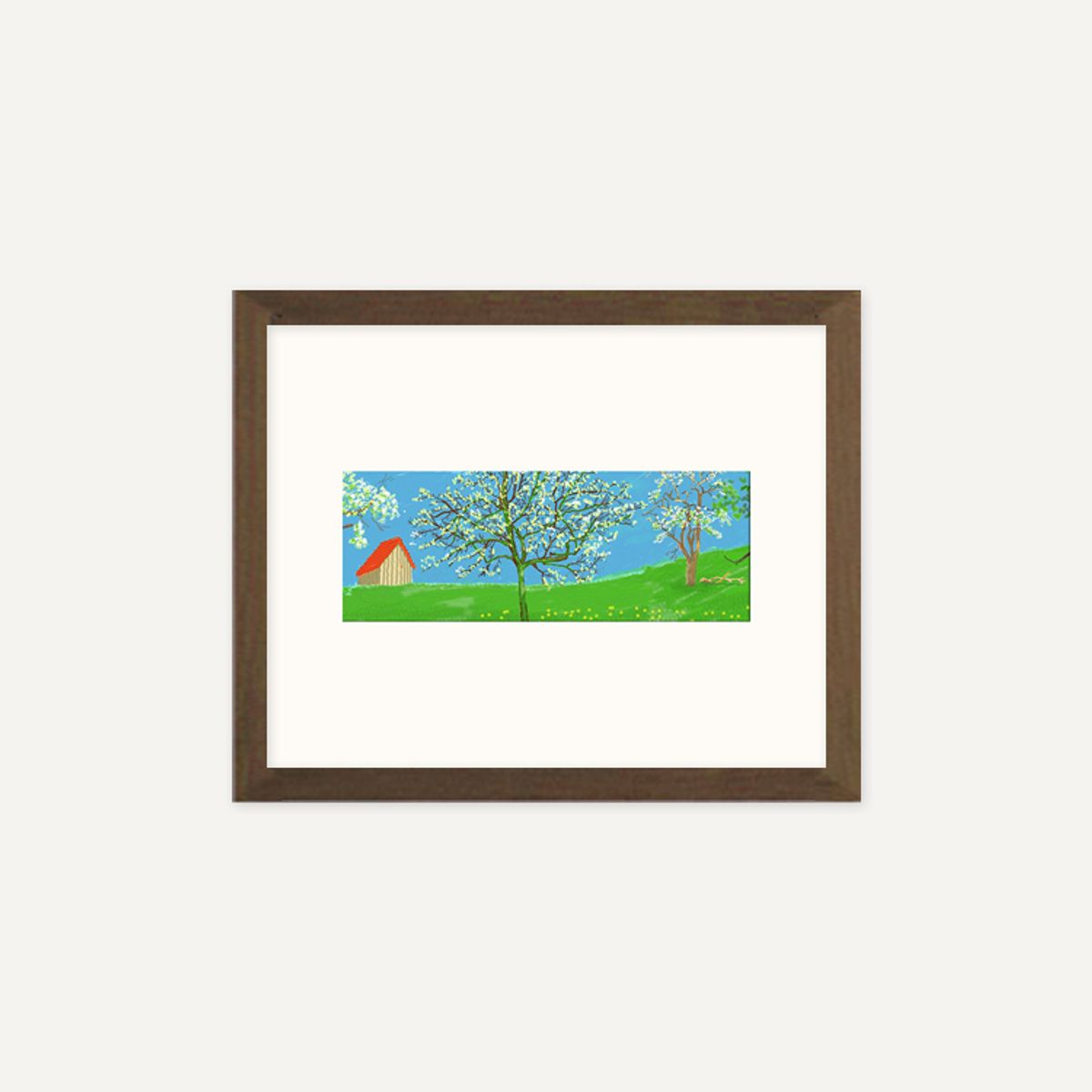 그릿시즌(GREET SEASON) 데이비드 호크니 A Year in Normandie_2 (액자 포함)
