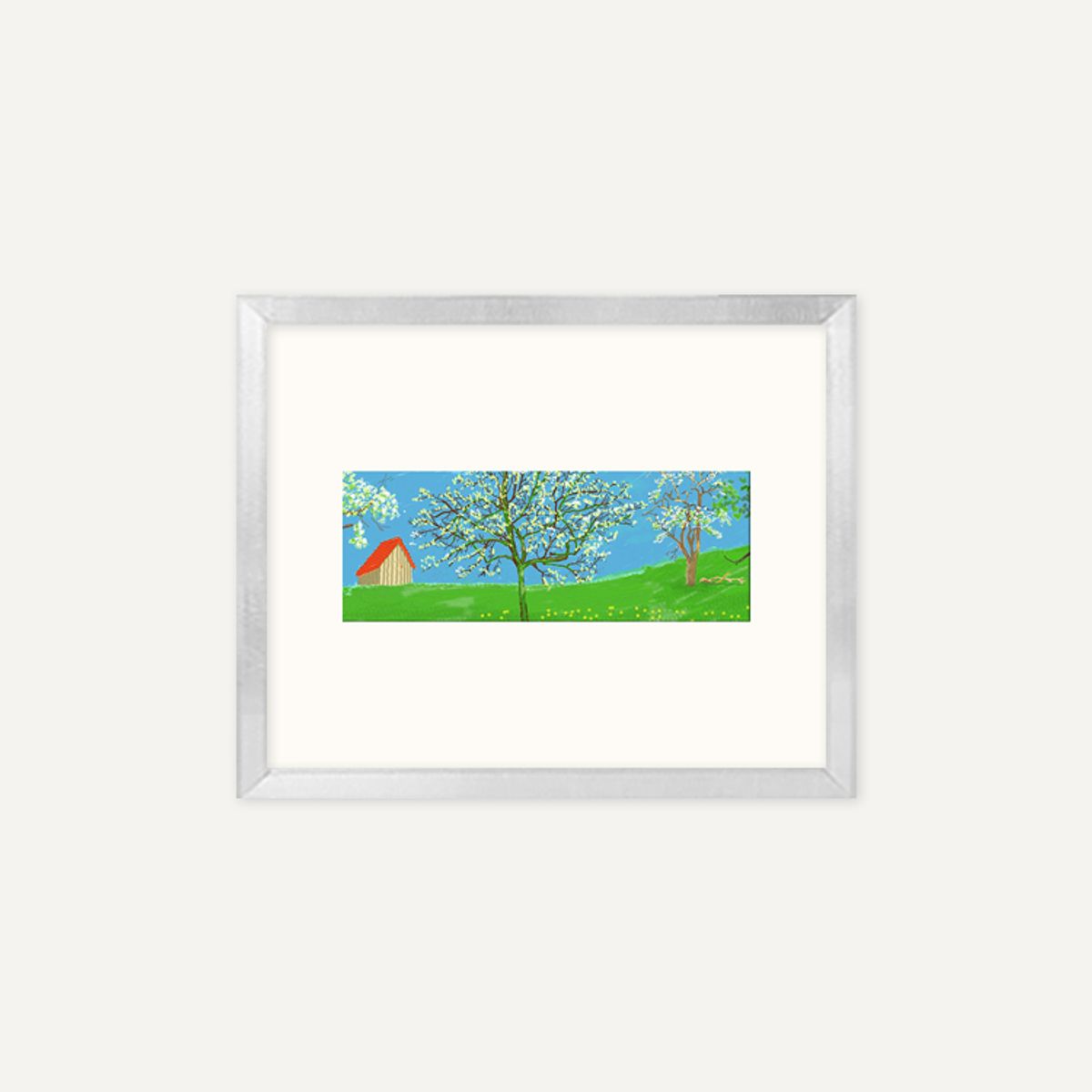 그릿시즌(GREET SEASON) 데이비드 호크니 A Year in Normandie_2 (액자 포함)