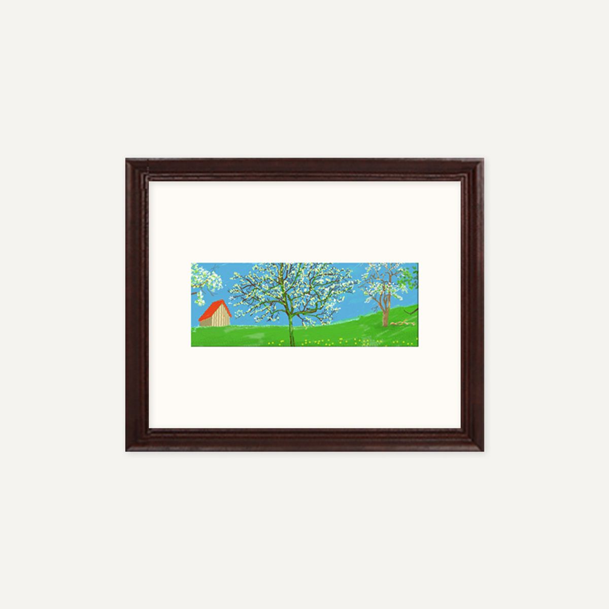그릿시즌(GREET SEASON) 데이비드 호크니 A Year in Normandie_2 (액자 포함)