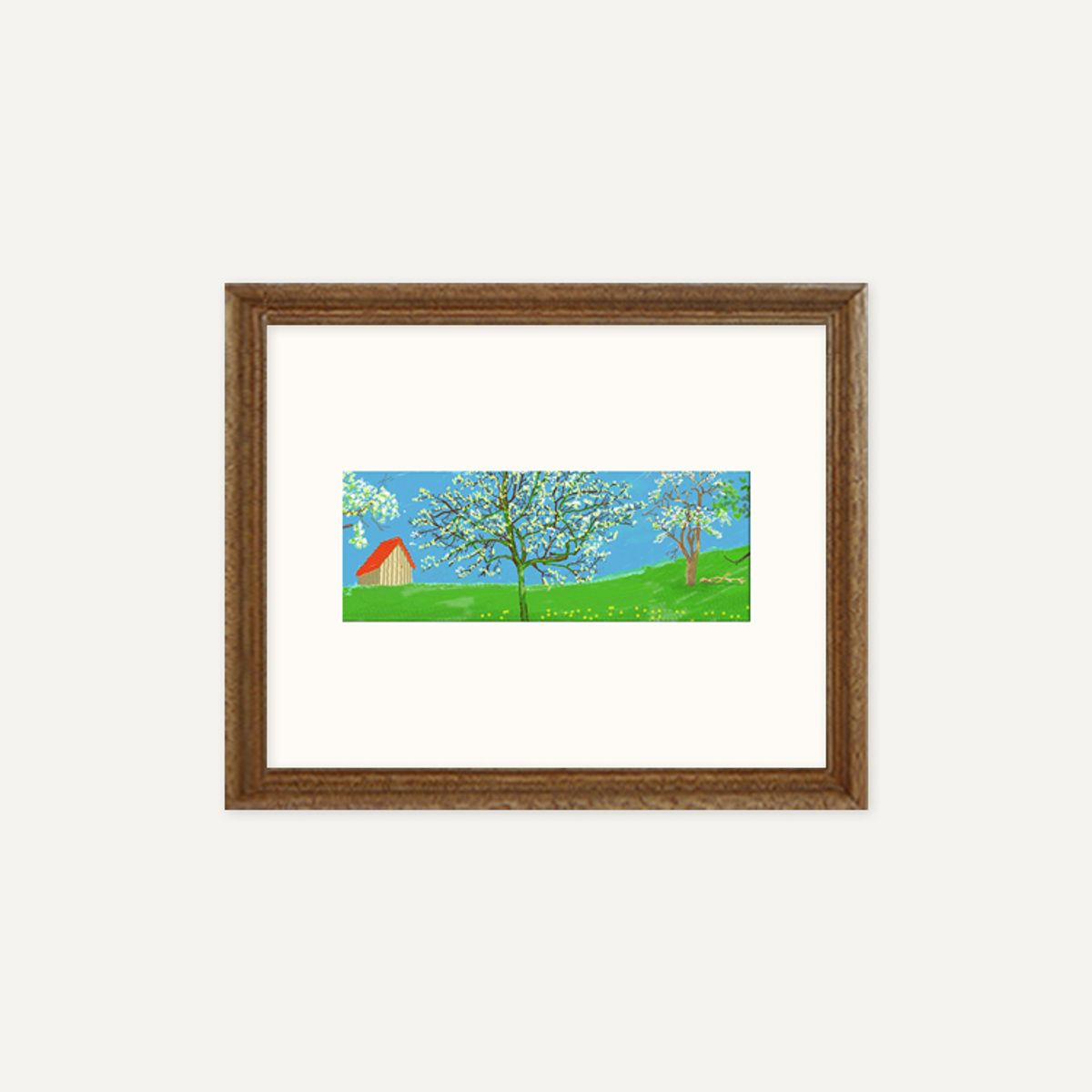 그릿시즌(GREET SEASON) 데이비드 호크니 A Year in Normandie_2 (액자 포함)