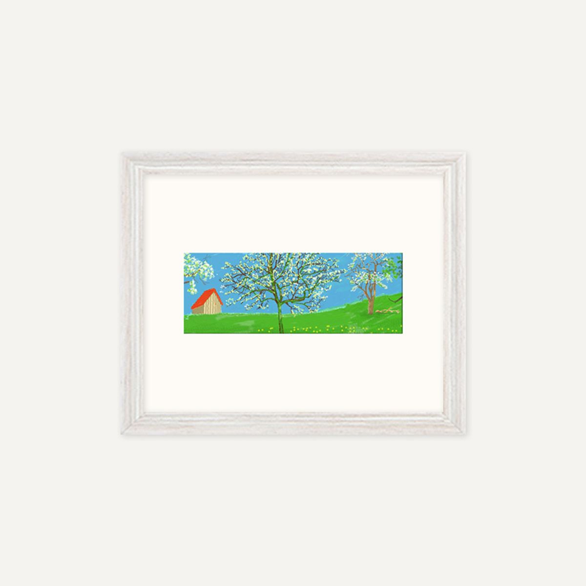 그릿시즌(GREET SEASON) 데이비드 호크니 A Year in Normandie_2 (액자 포함)
