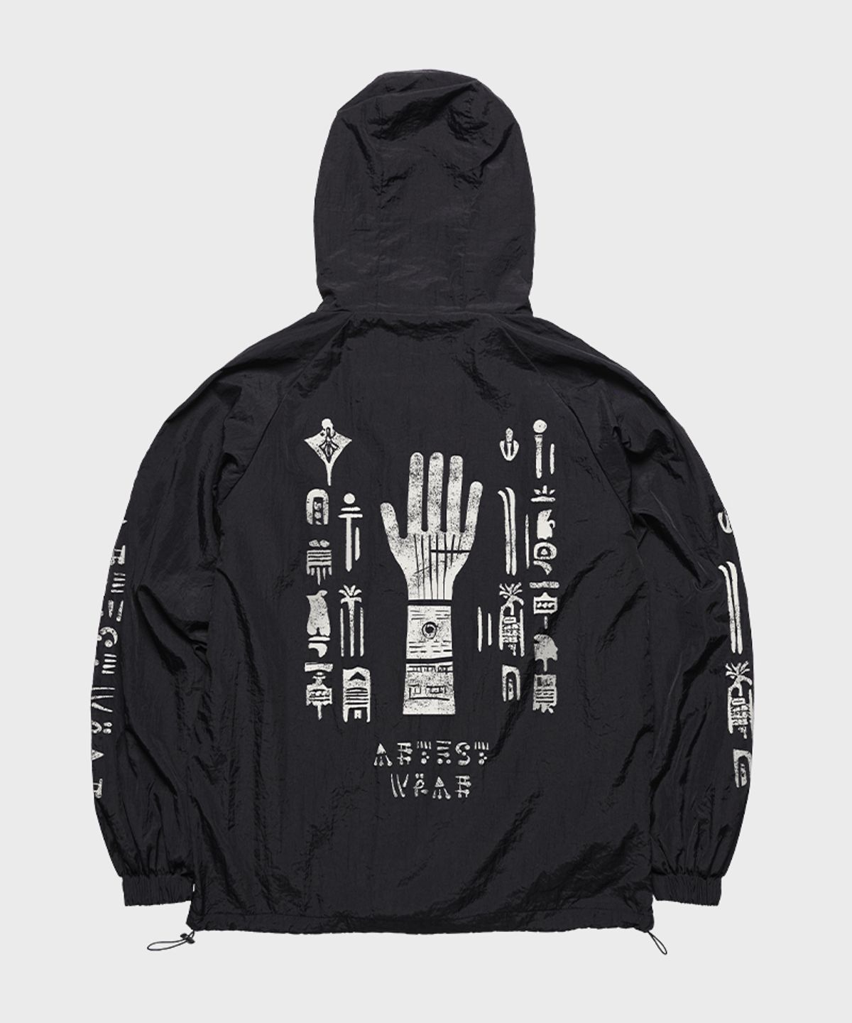 아티스트웨어(ARTISTWEAR) [ATW] 히에로글리프 후드 바람막이