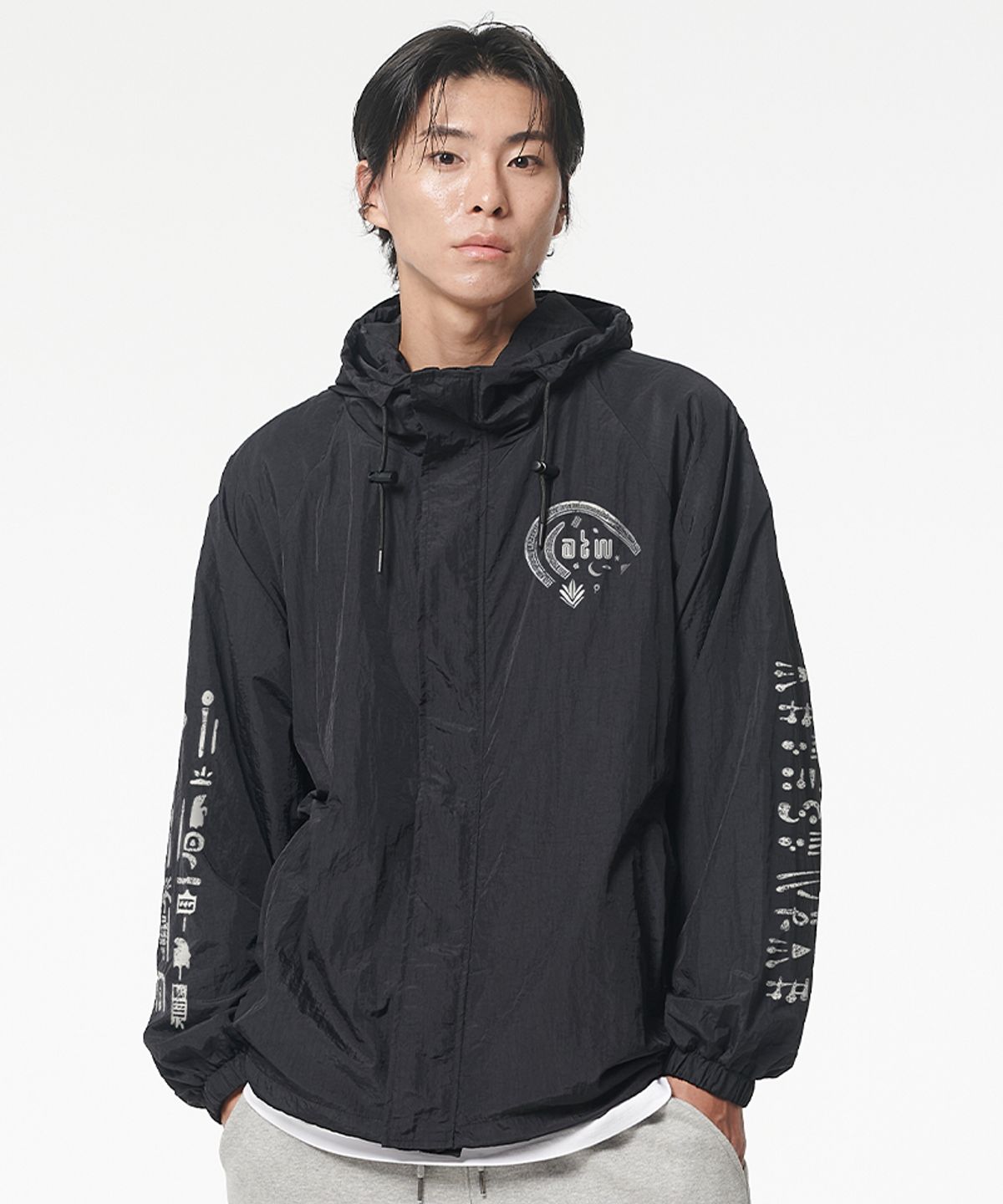 아티스트웨어(ARTISTWEAR) [ATW] 히에로글리프 후드 바람막이